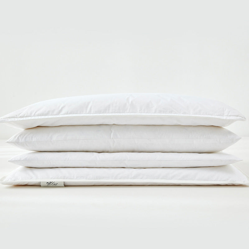Adjustable Assembled Bed Pillow, layer Goose Feather Pillow Cover