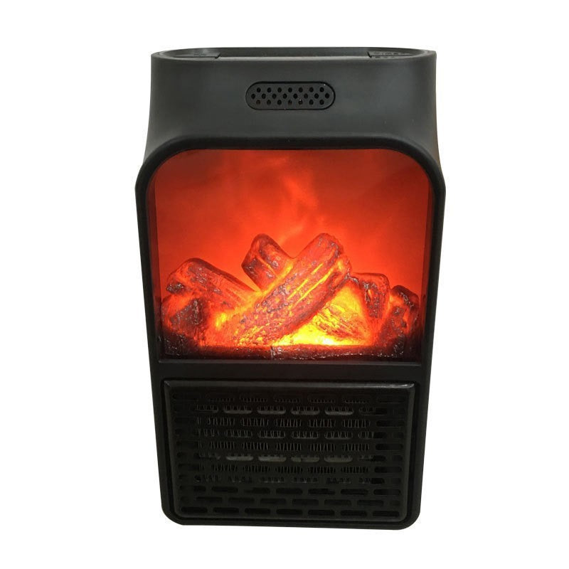 3D Flame Effect Electric Portable Fireplace Heater Space Heater, Fireplace with Realistic and Overheating Safety Protection